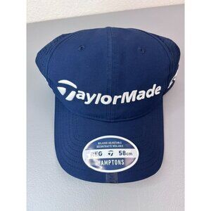 TaylorMade golf men's regular 58cm navy blue tour‎ lite tech hat NWT